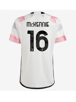 Juventus Weston McKennie #16 Replika Borta Kläder 2023-24 Kortärmad